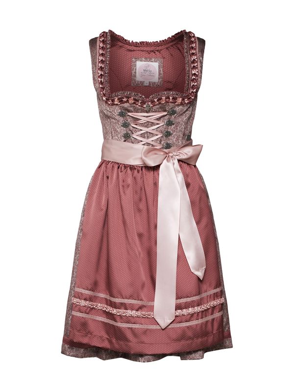 MARJO MARJO Dirndl 'Nola 58'  siva / mauve / roza