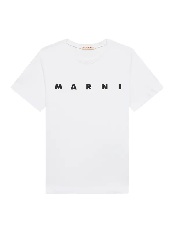 Marni Marni Majica  črna / bela
