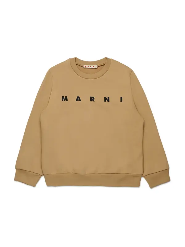 Marni Marni Majica  kamela / črna