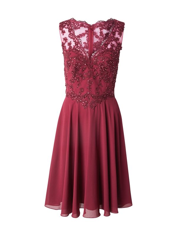 mascara mascara Koktejl obleka  jagoda