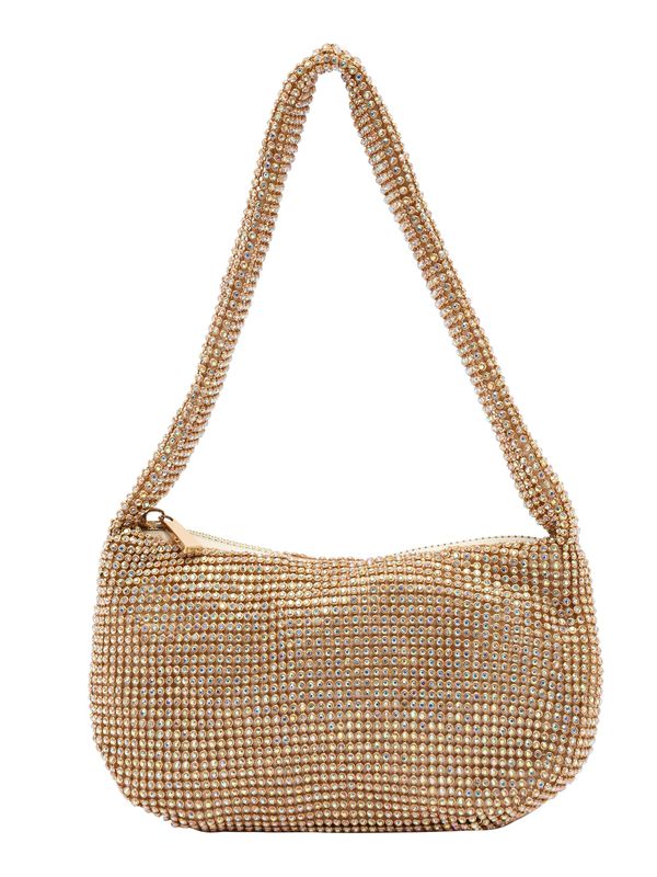 mascara mascara Torba za čez ramo  zlata / transparentna