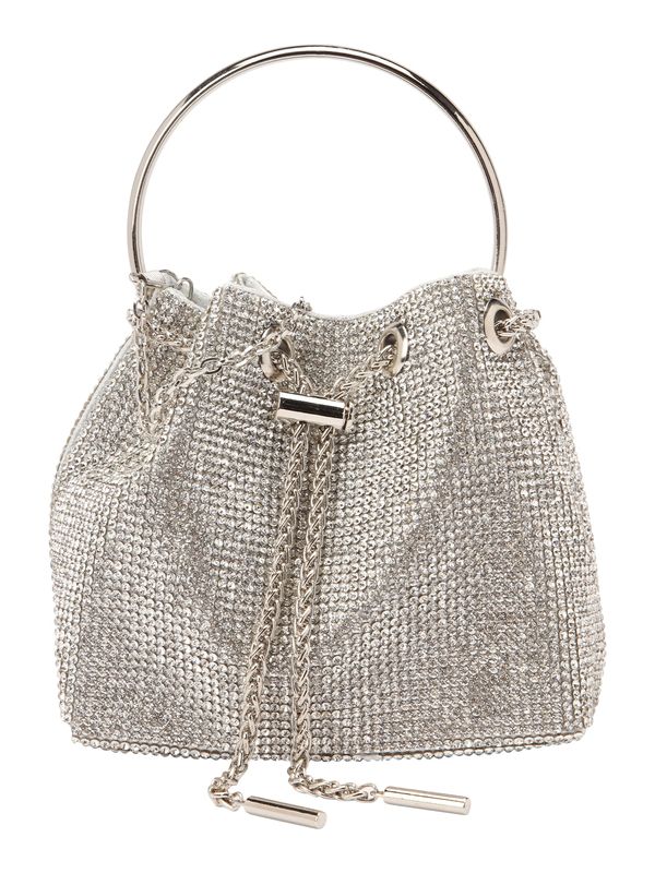 mascara mascara Vrečasta torba  srebrna