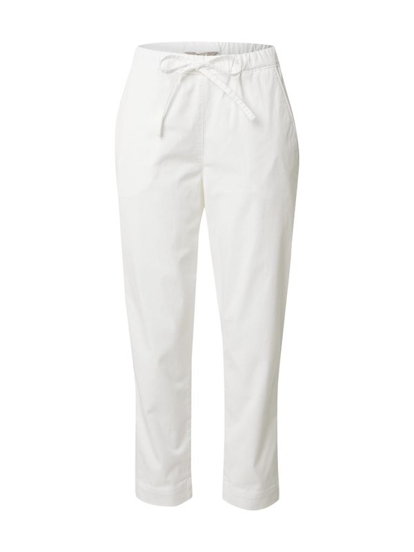 Max Mara Leisure Max Mara Leisure Hlače 'MARA'  bela