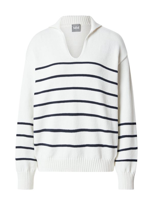 Max Mara Leisure Max Mara Leisure Pulover 'BILLY'  mornarska / bela