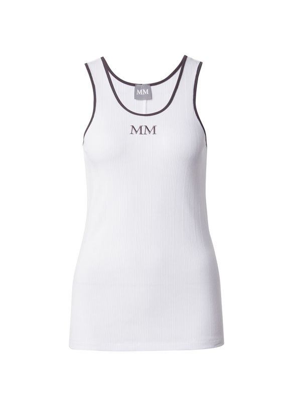 Max Mara Leisure Max Mara Leisure Top 'SAX'  temno rjava / bela