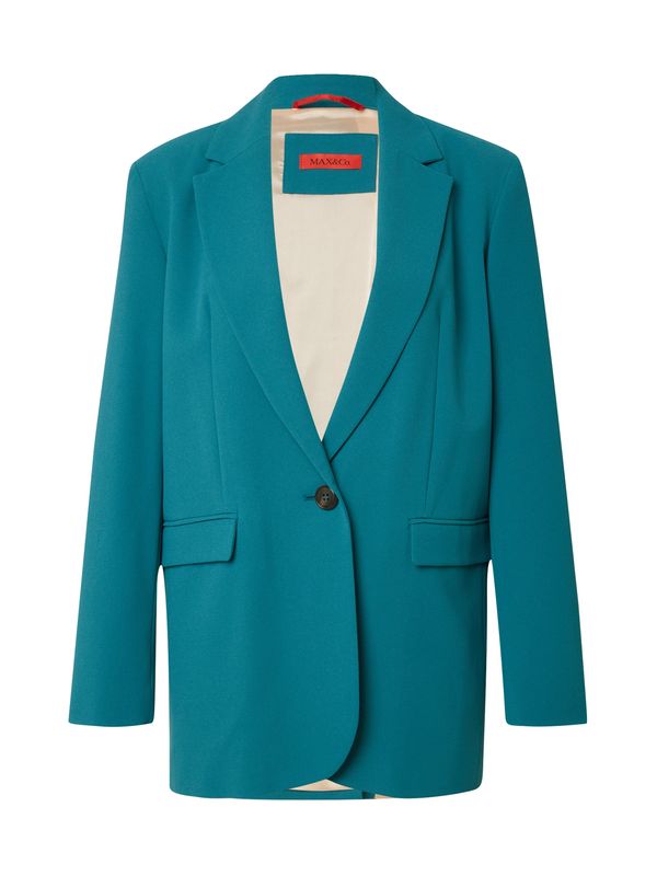 MAX&Co. MAX&Co. Blazer 'INSEGNA'  smaragd