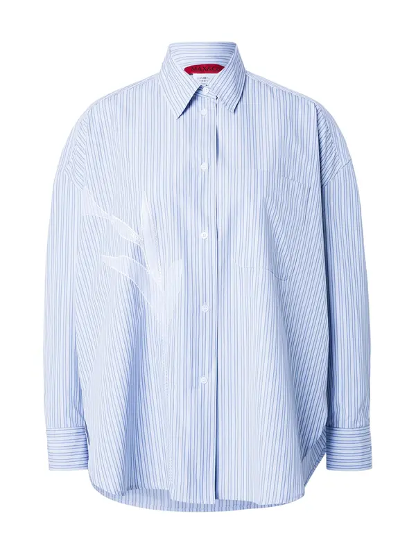 MAX&Co. MAX&Co. Bluza 'CANNETI'  modra / pastelno modra / svetlo modra / bela