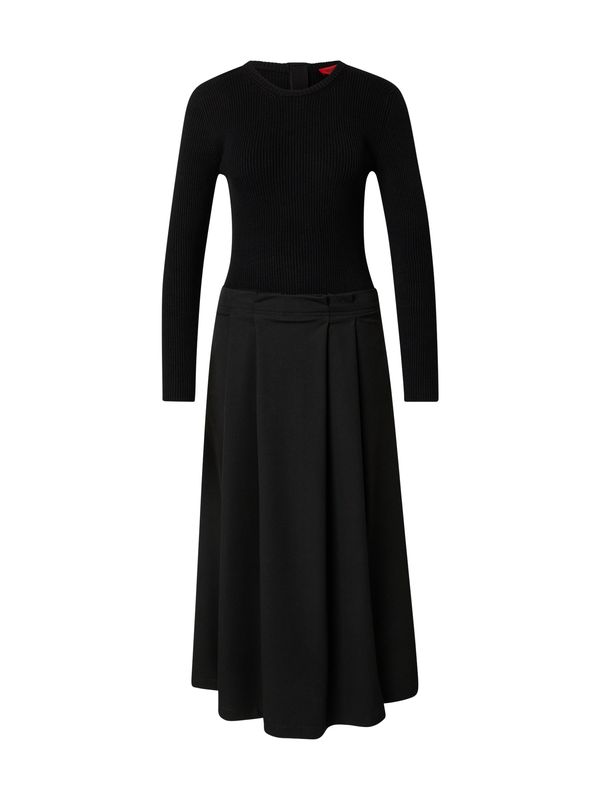 MAX&Co. MAX&Co. Pletena obleka 'FALLA'  črna