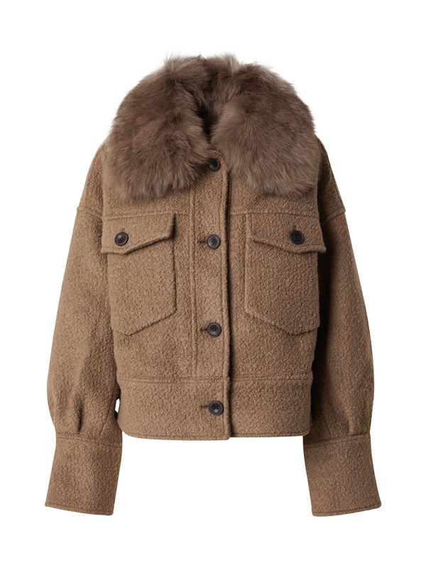 MEOTINE MEOTINE Prehodna jakna 'CHARLIE'  rjava