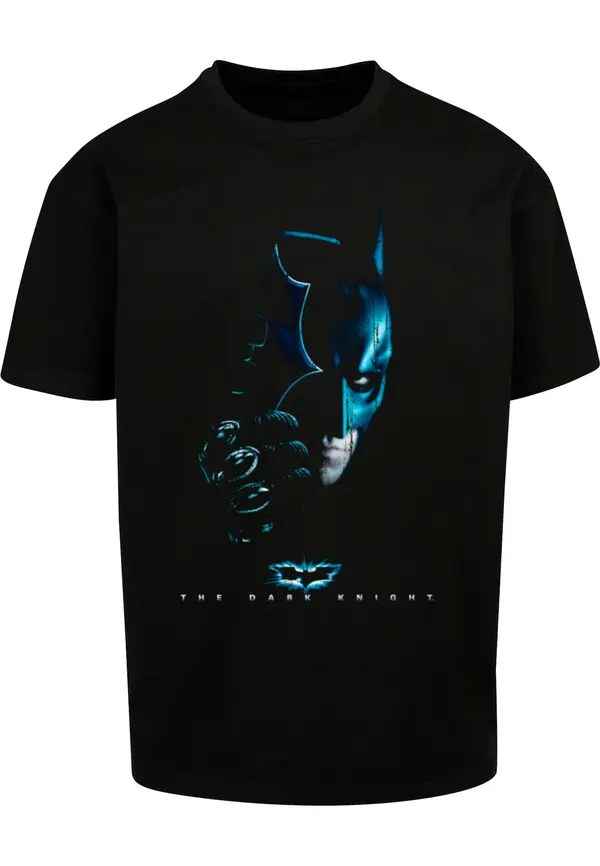 Merchcode Merchcode Majica 'Batman the dark Knight'  mešane barve / črna