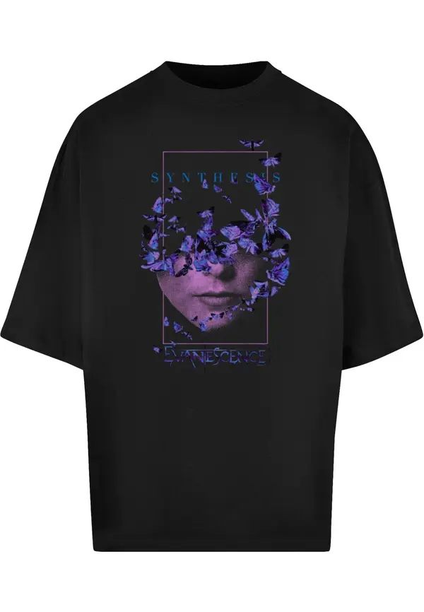 Merchcode Merchcode Majica 'Evanescence - Synthesis'  lila / črna