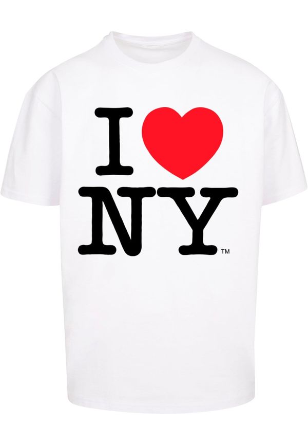 Merchcode Merchcode Majica 'I Love NY'  rdeča / črna / bela