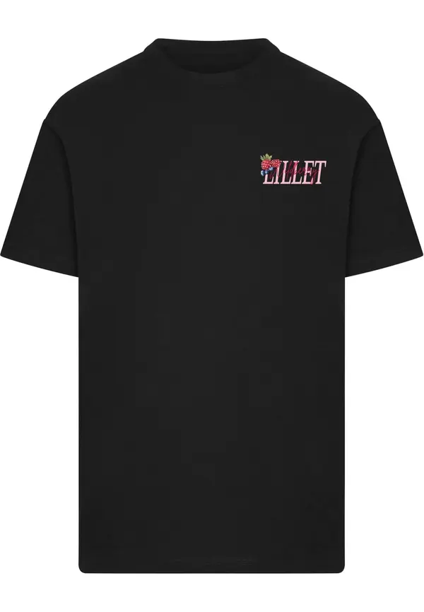 Merchcode Merchcode Majica 'Lillet '  rdeča / črna