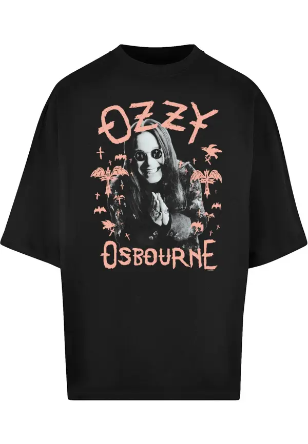 Merchcode Merchcode Majica 'Ozzy Osbourne'  mešane barve / črna