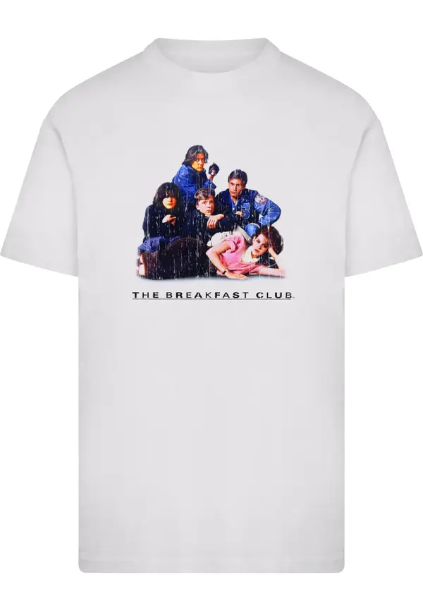 Merchcode Merchcode Majica 'The Breakfast Club'  mešane barve / bela