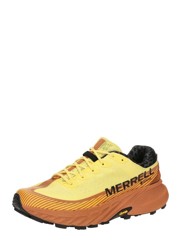 MERRELL MERRELL Tekaški čevelj 'AGILITY PEAK 5'  pastelno rumena / mandarina / črna