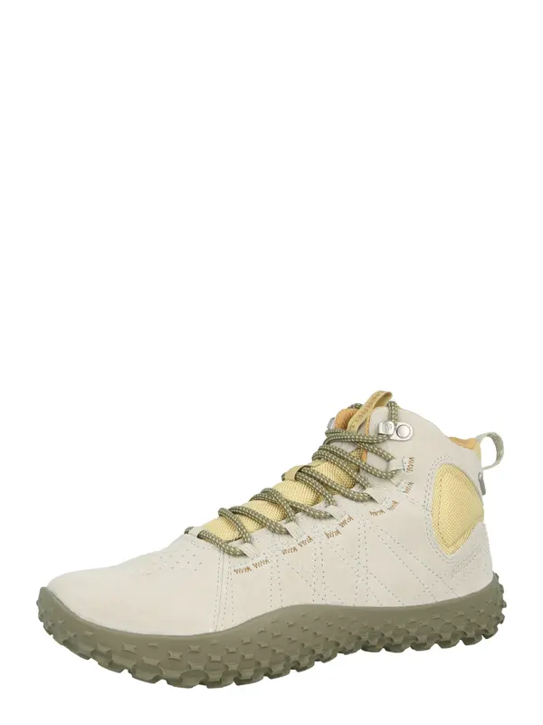 MERRELL MERRELL Visoke superge 'WRAPT'  ecru / rumena