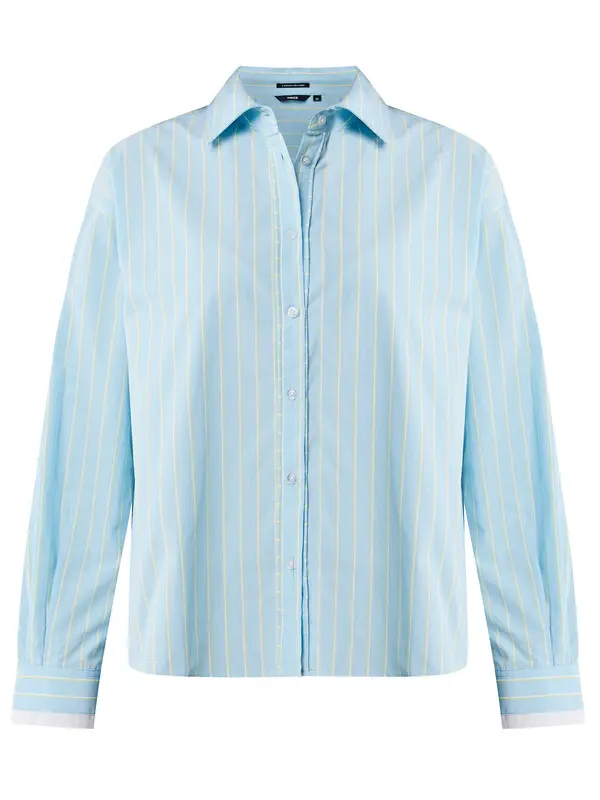 MEXX MEXX Bluza  svetlo modra / svetlo zelena / bela