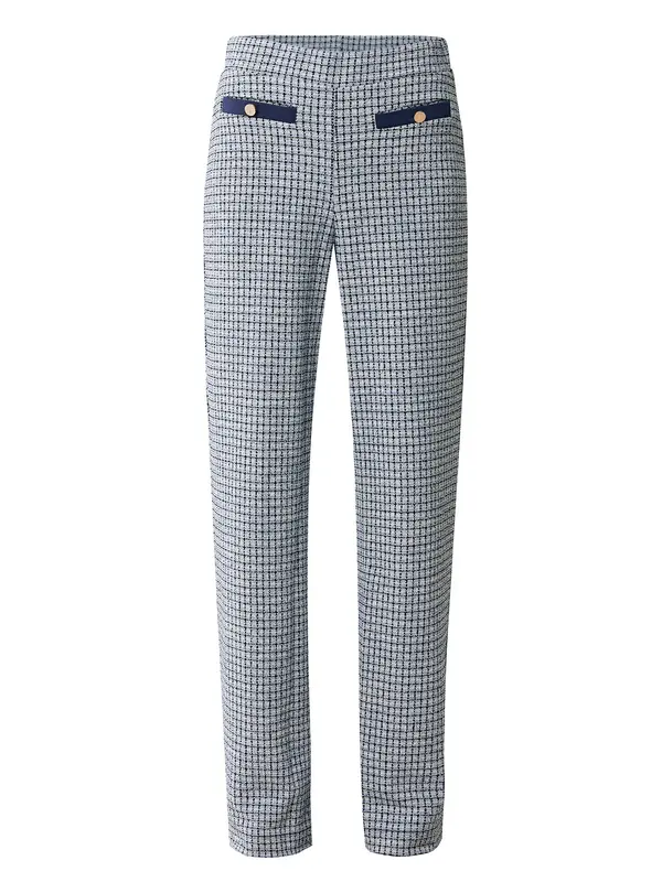 MEXX MEXX Hlače  modra / črna / off-bela