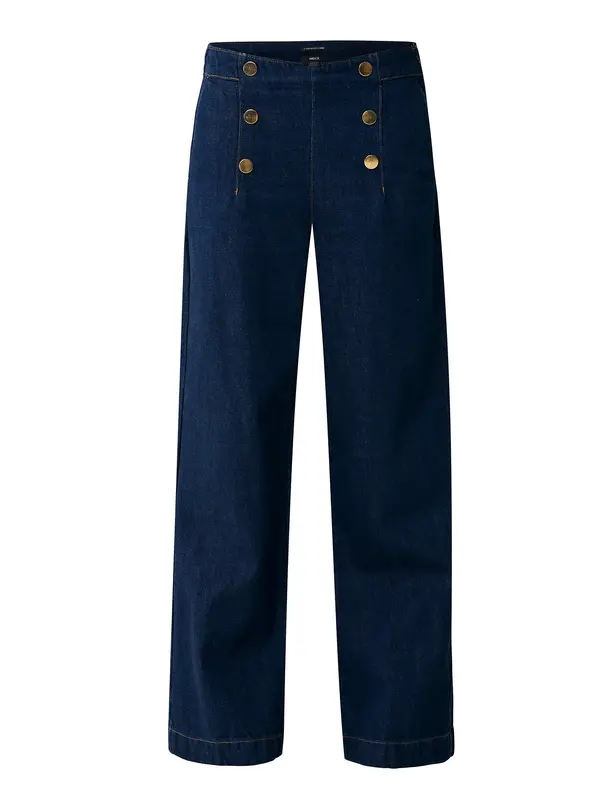 MEXX MEXX Hlače  temno modra