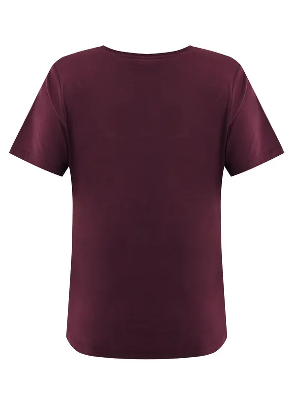 MEXX MEXX Majica 'Clover'  burgund