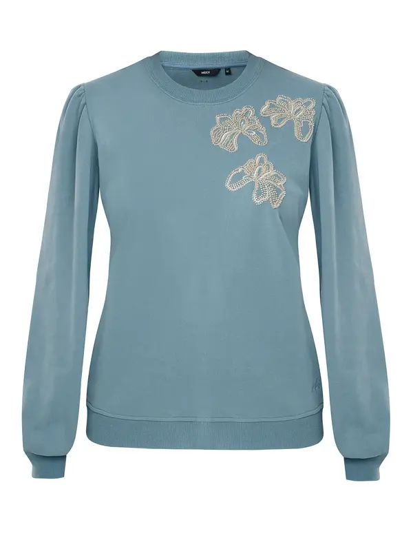MEXX MEXX Majica  opal / srebrno-siva