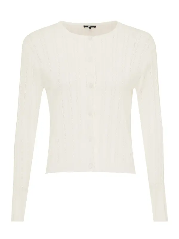 MEXX MEXX Pletena jopa  off-bela