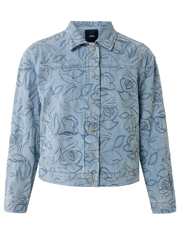 MEXX MEXX Prehodna jakna  moder denim / temno modra / bela