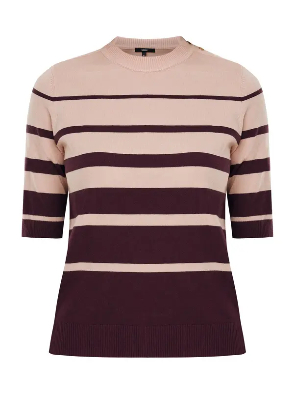 MEXX MEXX Pulover  bež / bordo