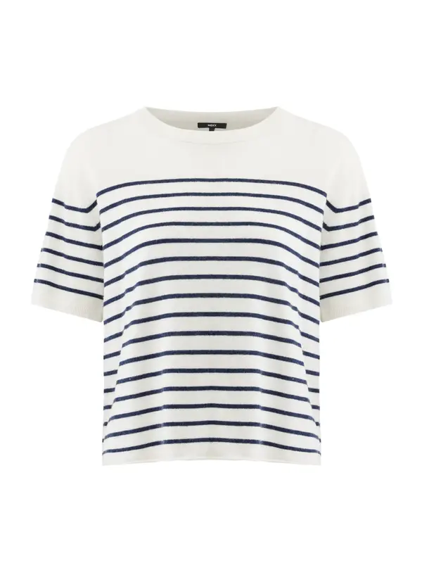 MEXX MEXX Pulover  črna / off-bela