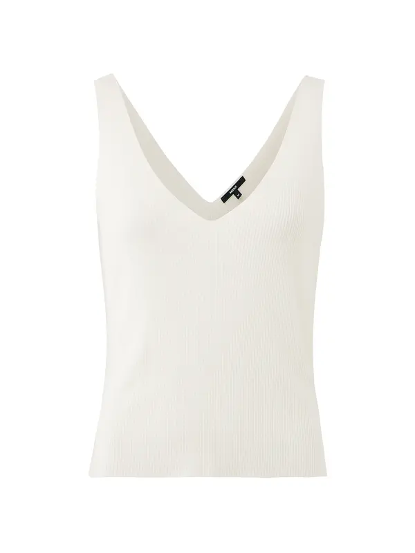 MEXX MEXX Top z naramnicami  bela