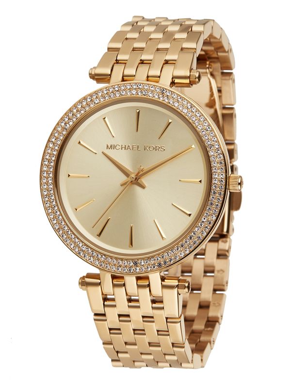 Michael Kors Michael Kors Analogna ura 'DARCI'  šampanjec / zlata