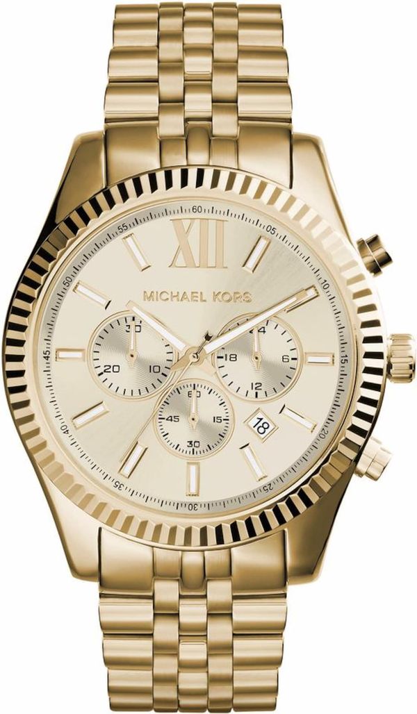 Michael Kors Michael Kors Analogna ura 'LEXINGTON'  zlata