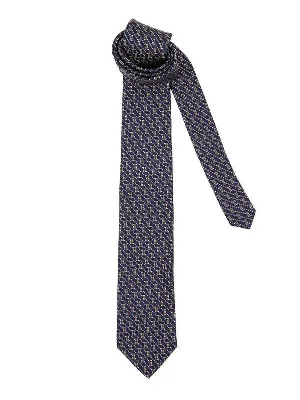 Michael Kors Michael Kors Kravata  bež / kremna / temno modra
