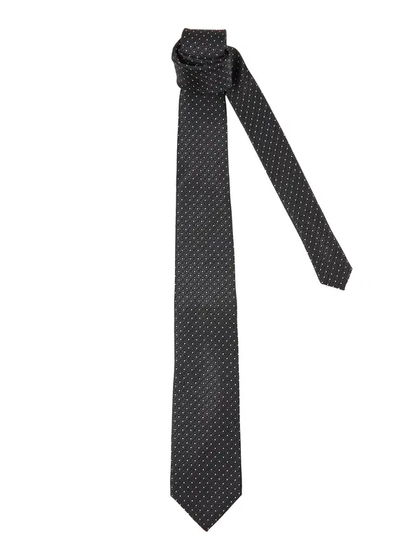 Michael Kors Michael Kors Kravata  temno siva / bela