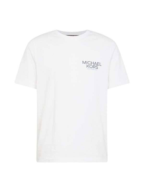 Michael Kors Michael Kors Majica 'MODERN'  mornarska / svetlo modra / bela