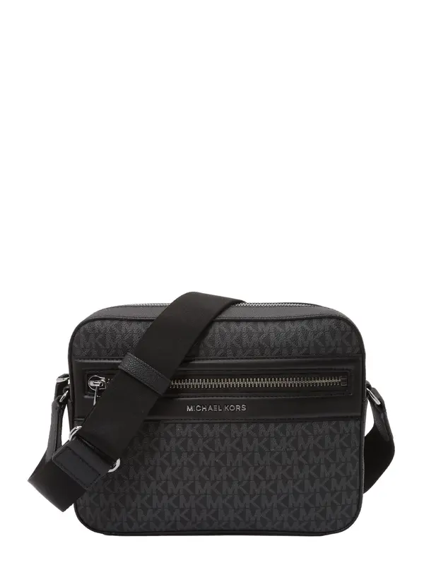 Michael Kors Michael Kors Torba za čez ramo 'TOUR'  temno siva / črna