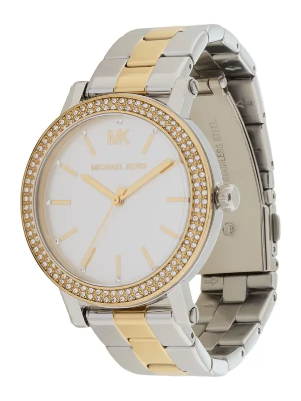 MICHAEL Michael Kors MICHAEL Michael Kors Analogna ura 'COREY'  zlata / srebrna