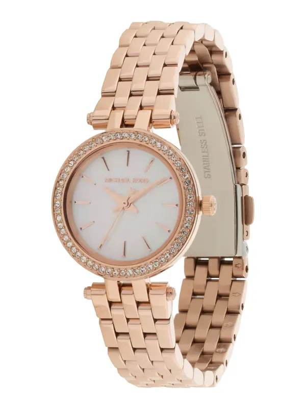 MICHAEL Michael Kors MICHAEL Michael Kors Analogna ura 'DARCI'  rožnato zlata