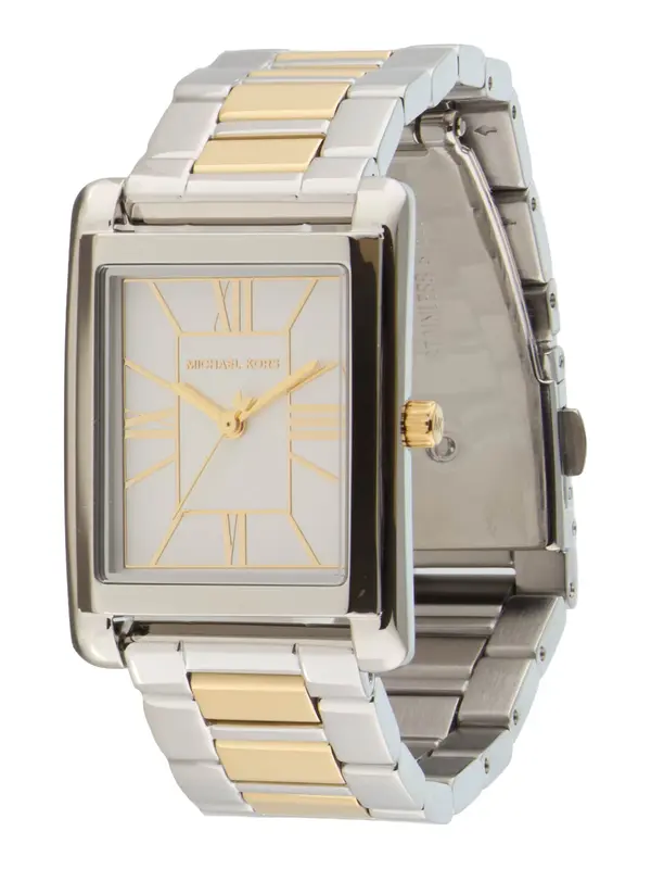 MICHAEL Michael Kors MICHAEL Michael Kors Analogna ura 'ESSEX'  zlata / srebrna