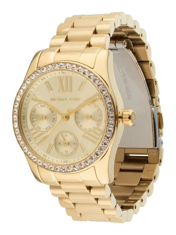 MICHAEL Michael Kors MICHAEL Michael Kors Analogna ura 'LEXINGTON LUX'  zlata