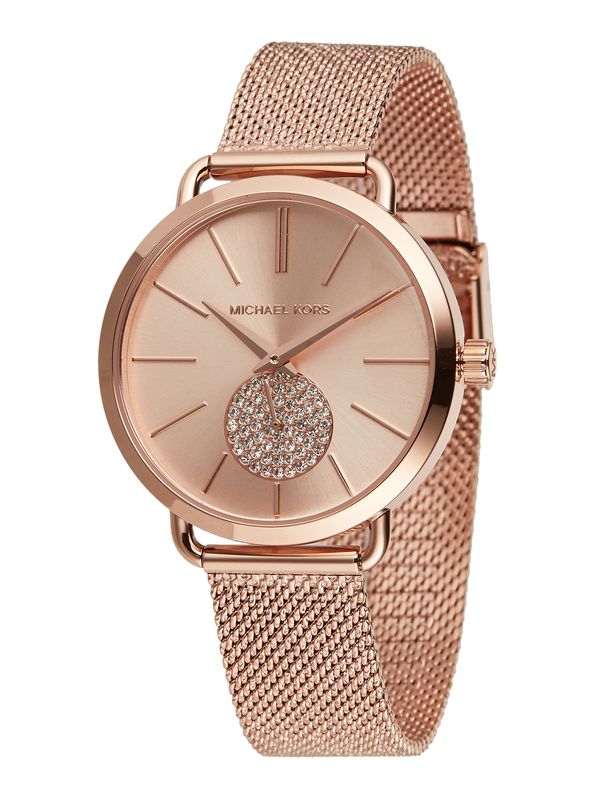 MICHAEL Michael Kors MICHAEL Michael Kors Analogna ura 'PORTIA, MK3845'  rožnato zlata