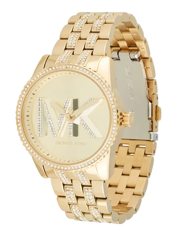 MICHAEL Michael Kors MICHAEL Michael Kors Analogna ura 'RITZ'  zlata / grafit / transparentna
