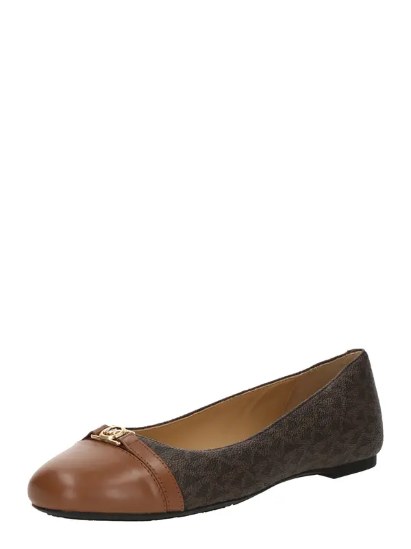 MICHAEL Michael Kors MICHAEL Michael Kors Balerinke  karamel / temno rjava