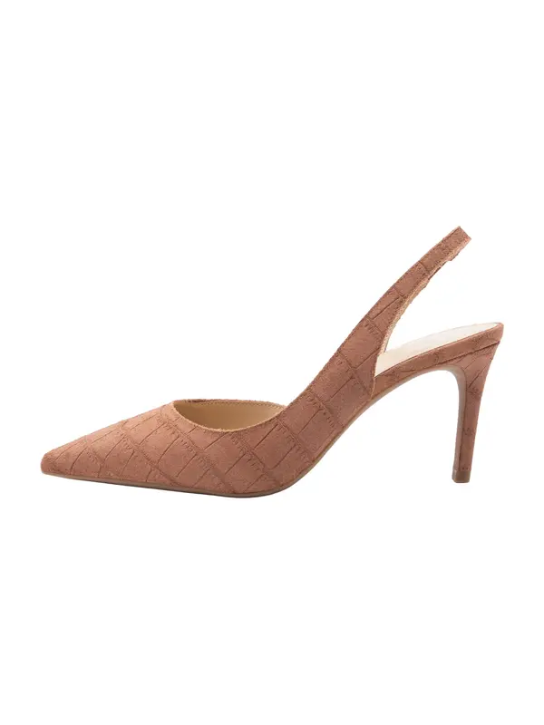 MICHAEL Michael Kors MICHAEL Michael Kors Čevlji s peto 'ALINA'  rjava