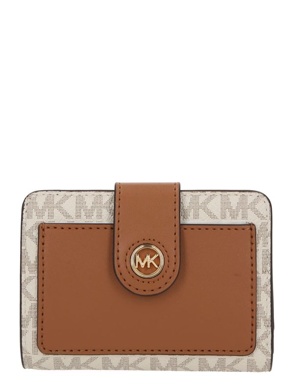 MICHAEL Michael Kors MICHAEL Michael Kors Denarnica  kremna / karamel