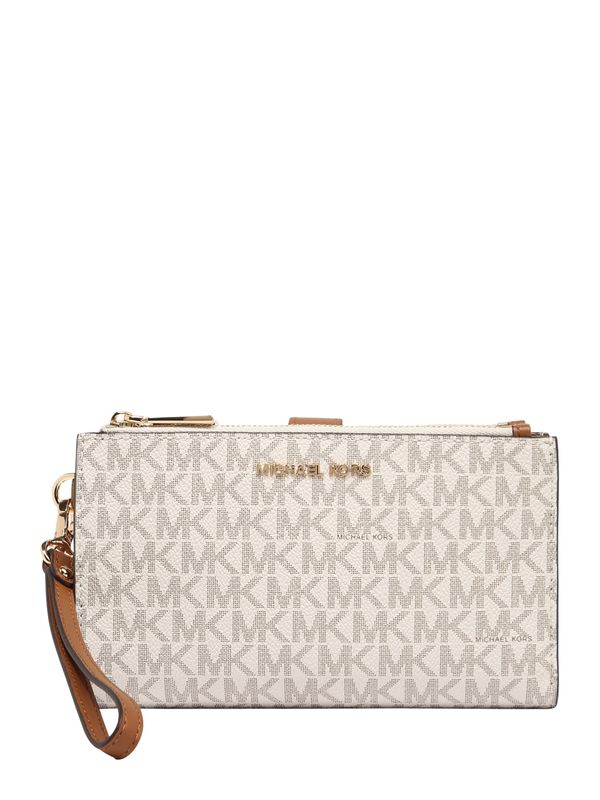 MICHAEL Michael Kors MICHAEL Michael Kors Denarnica  rjava / siva / off-bela