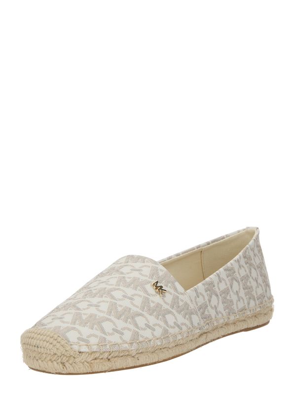 MICHAEL Michael Kors MICHAEL Michael Kors Espadrile 'KENDRICK'  kremna / temno bež / bazaltno siva