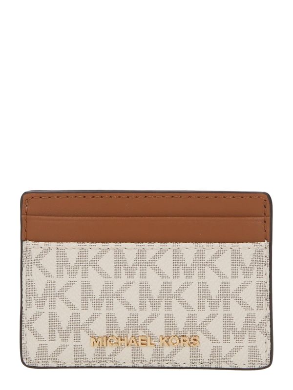 MICHAEL Michael Kors MICHAEL Michael Kors Etui  kremna / rjava / zlata / črna