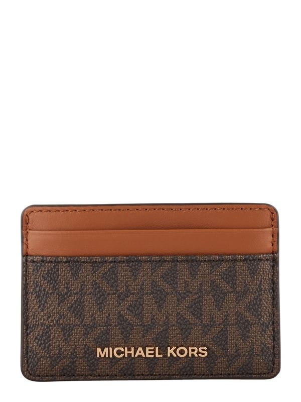 MICHAEL Michael Kors MICHAEL Michael Kors Etui  rjava / temno rjava / zlata